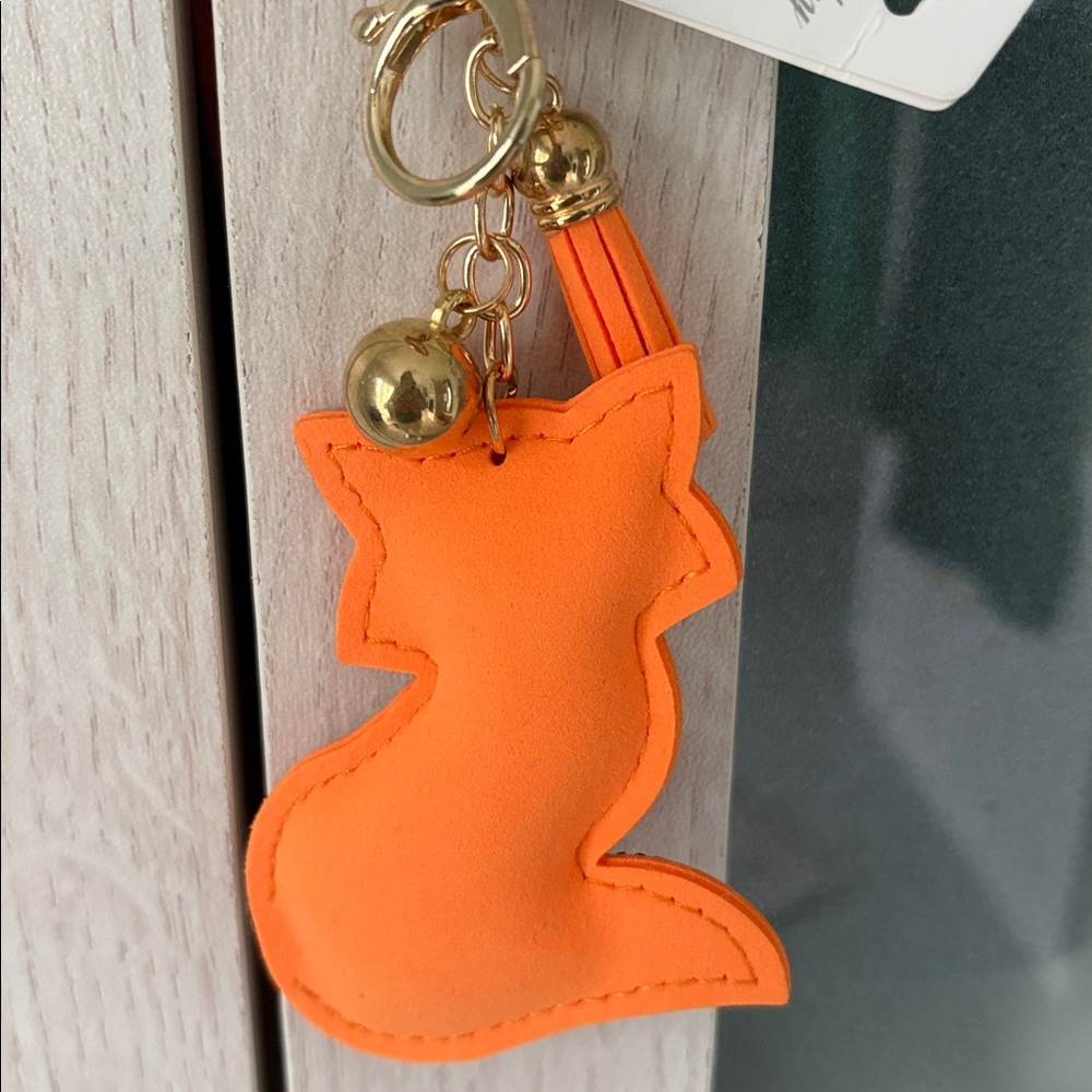 Bag Charm Rhinestone Fox - Picture 5 of 6